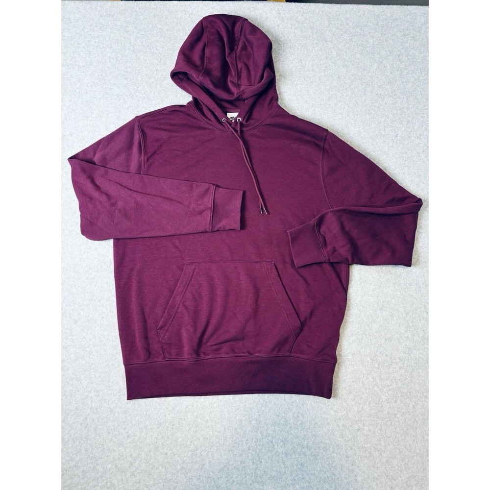 Nike Hoodie Medium Maroon Purple Fleece Hooded Sweatshirt Pullover Men’s